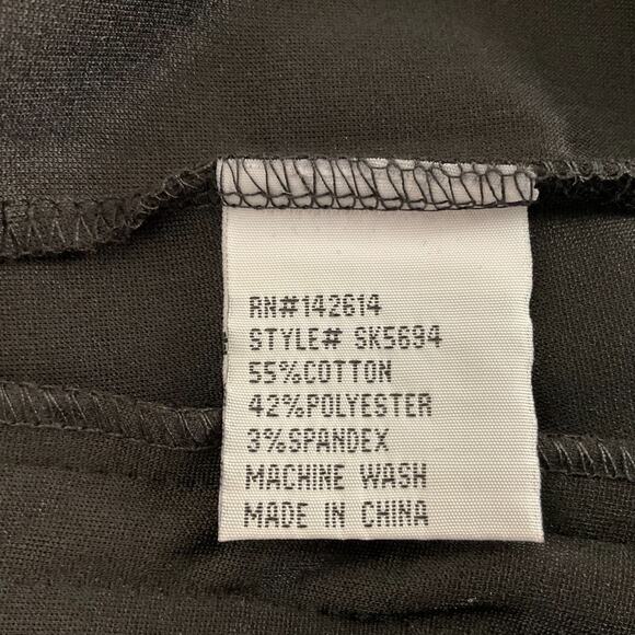 Love University Womens XL Jumpsuit Zip Up Sleeveless Tuxedo Pantsuit Pockets New - Picture 10 of 14